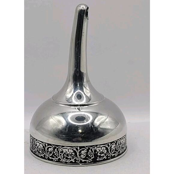 Pewter Wine Funnel by Royal Selangor Hand Finished William Morris Collection D21 - Picture 3 of 9